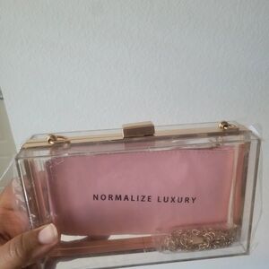 Normalize Luxury Pink Clutch